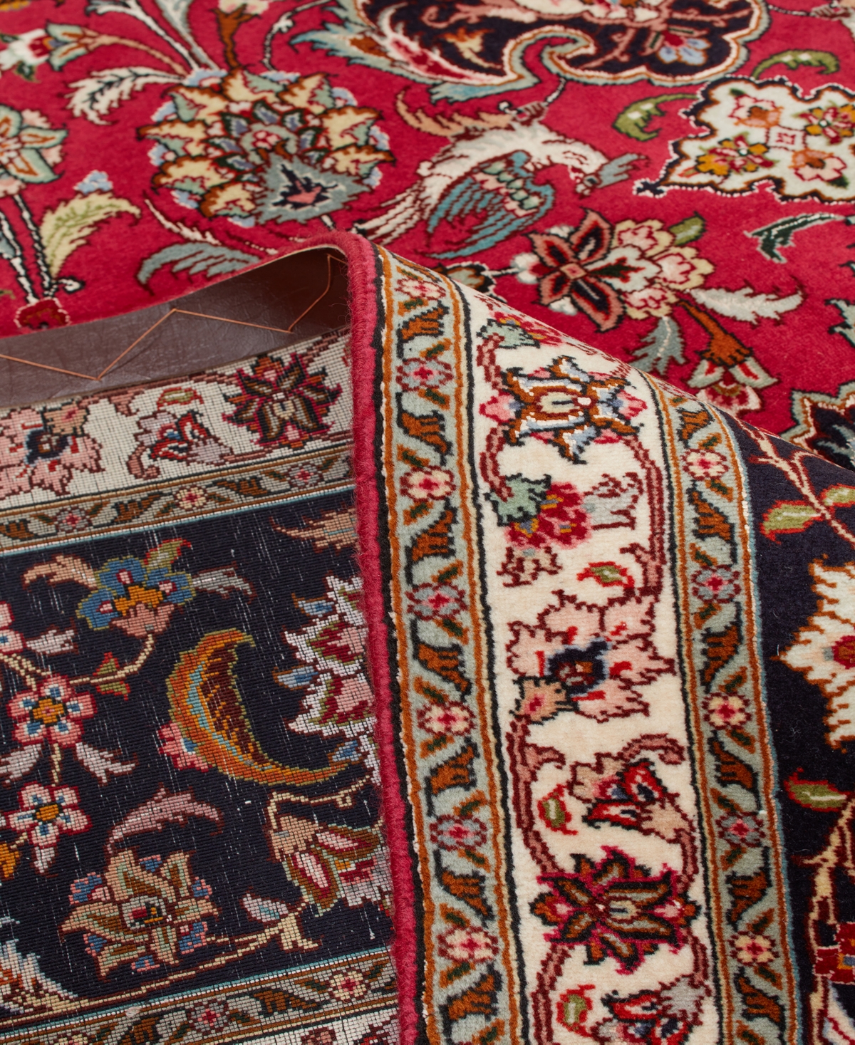 Adorn Hand Woven Rugs Persian Tabriz 8' 2" x 11' 5" Area Rug