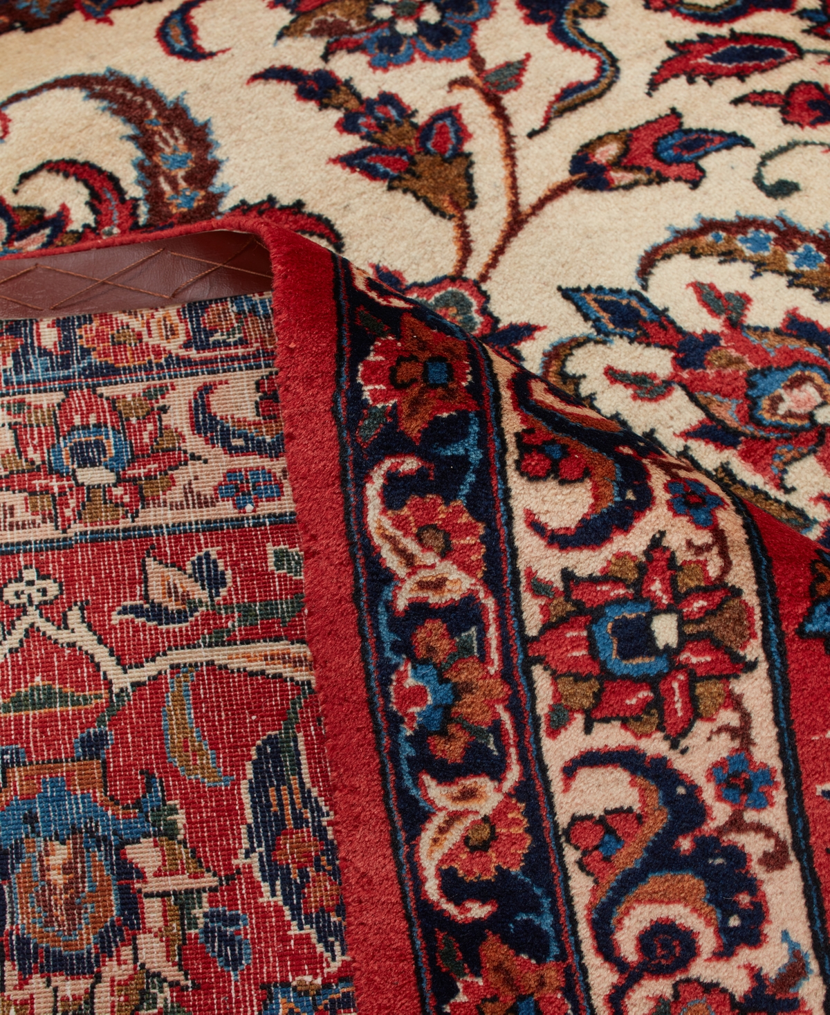 Adorn Hand Woven Rugs Persian Isfahan 8' 0" x 11' 5" Area Rug