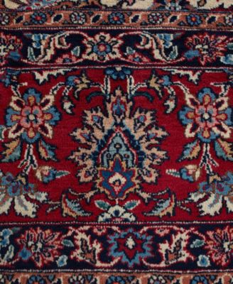 Persian Lavar Kerman 8' 3" x 11' 4" Area Rug