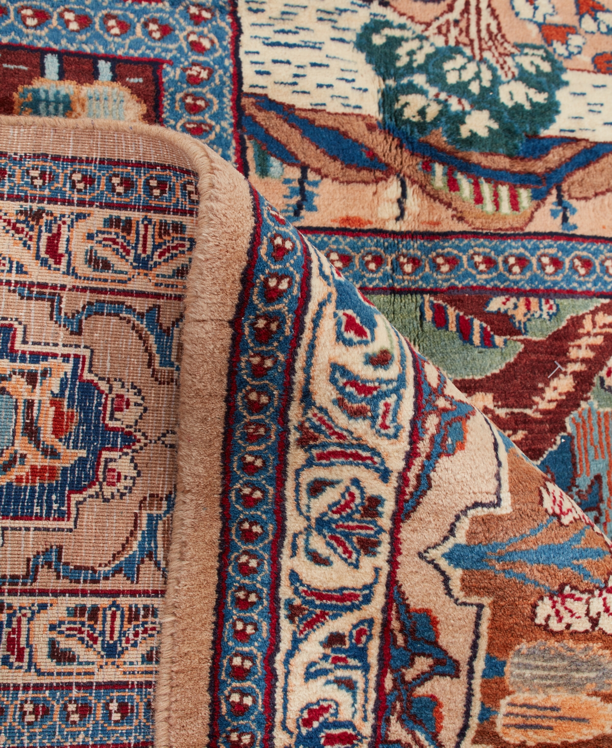 Adorn Hand Woven Rugs Persian Kashmar 8' 7" x 11' 9" Area Rug