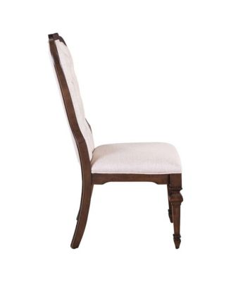 Provence Park Uph Side Chair for Dining Room - Set of 2 - Chateau Brown