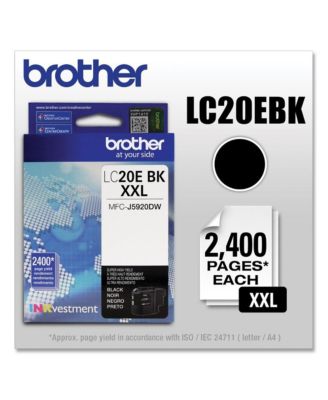 LC20EBK INKvestment 2,400 Page-Yield Super High-Yield Ink - Black