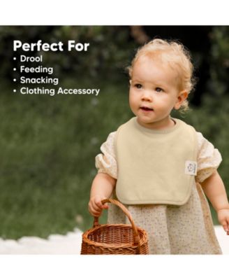 8-Pack Coast Baby Bibs for Boy, Girl, Drool Bibs, Baby Bib for Girls, Boys