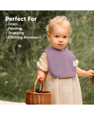 8-Pack Coast Baby Bibs for Boy, Girl, Drool Bibs, Baby Bib for Girls, Boys