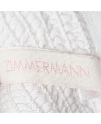 Women's White Embroidered Cotton