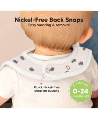 8-Pack Coast Baby Bibs for Boy, Girl, Drool Bibs, Baby Bib for Girls, Boys