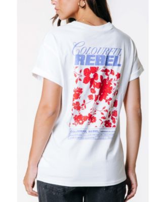 Women's CR Flower Boxy Tee