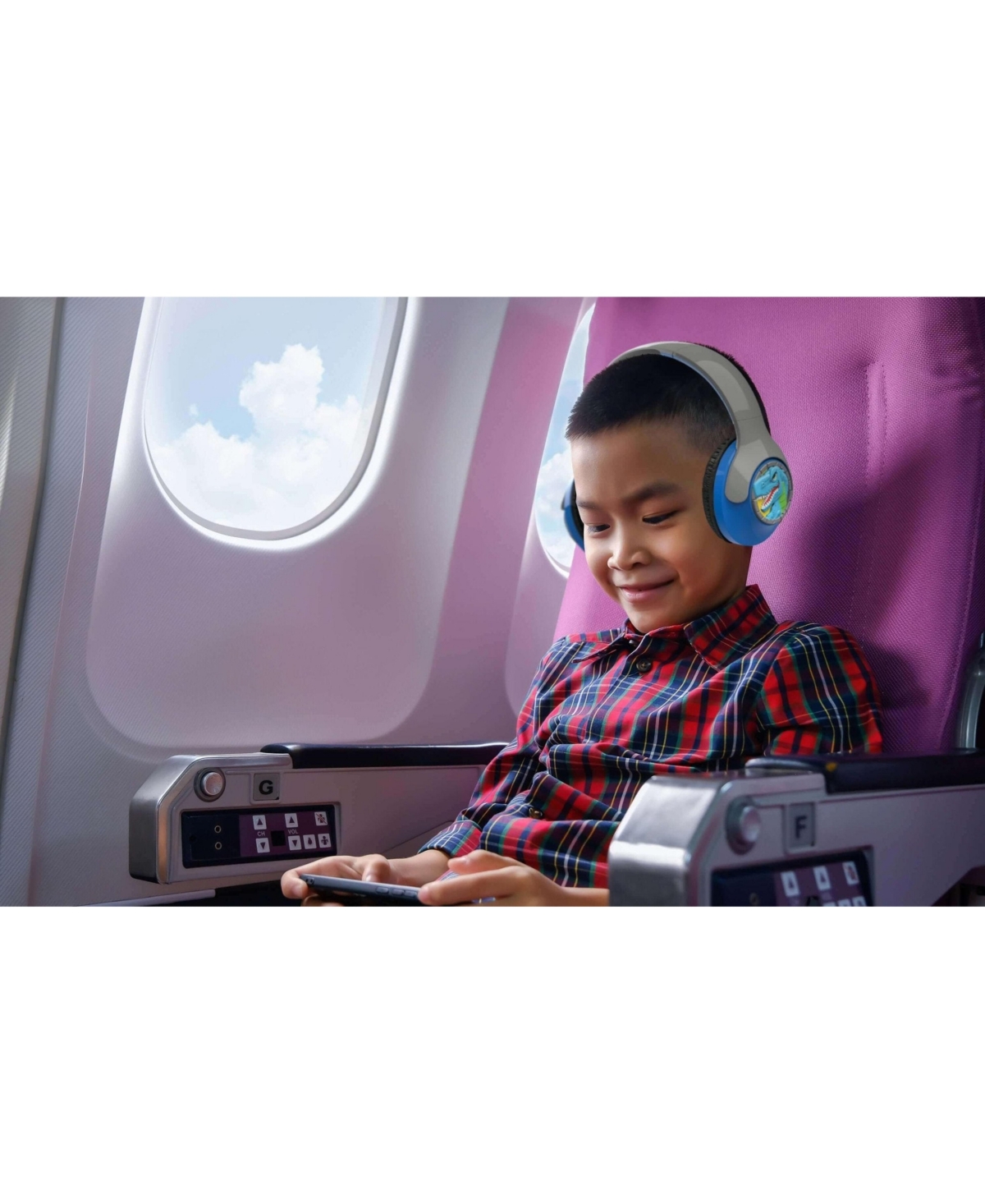 eKids Technosaur Kids Bluetooth Headphones