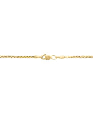 Men's Diamond Pendant Necklace (1/2 ct. t.w.) in Gold Over Silver