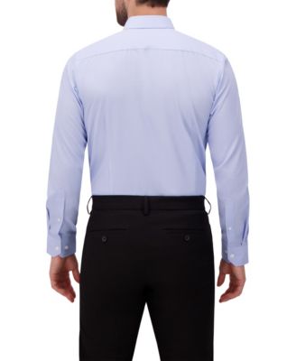 Men's 4-Way Modern-Fit Woven Dress Shirt