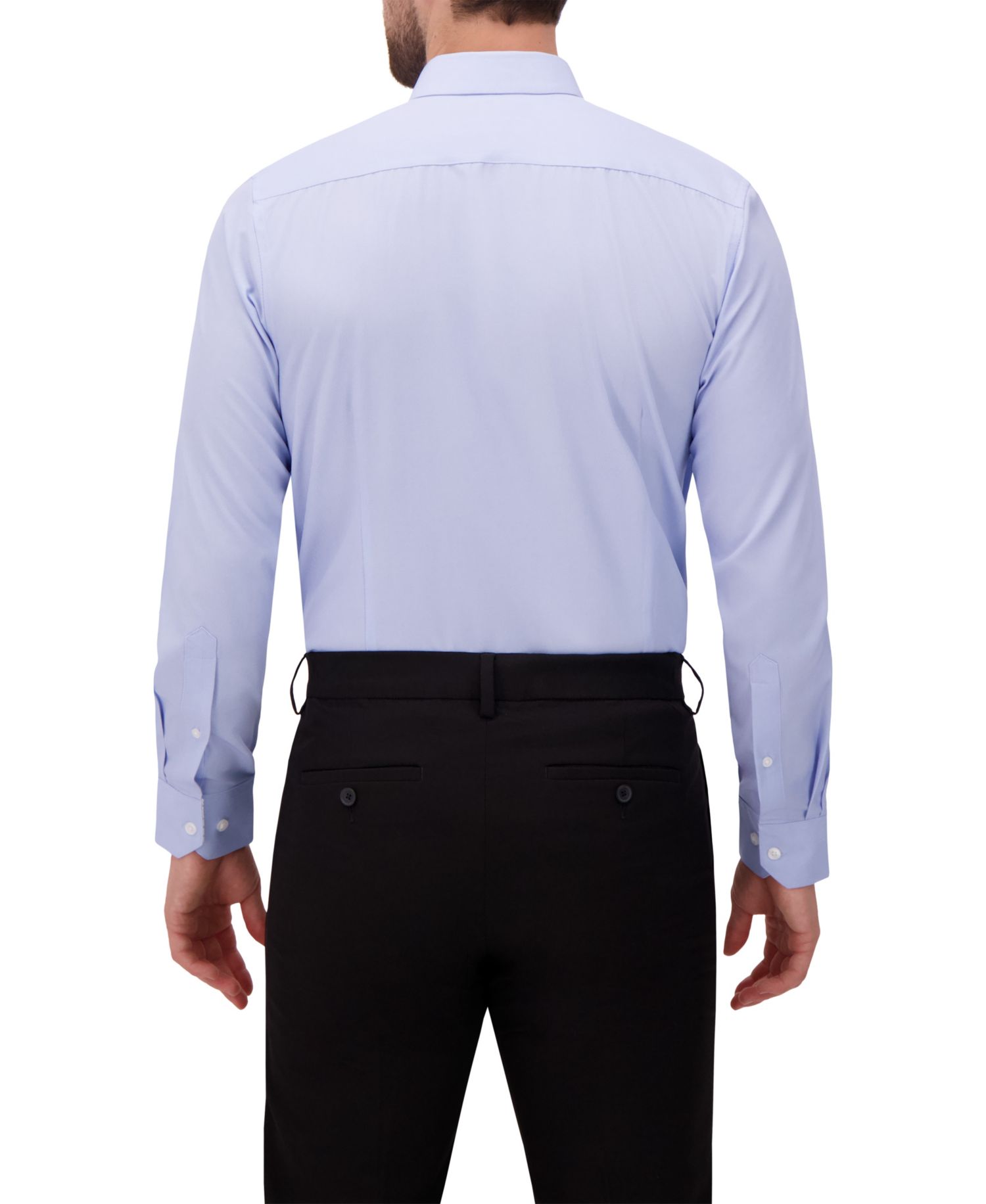 Men's 4-Way Modern-Fit Woven Dress Shirt