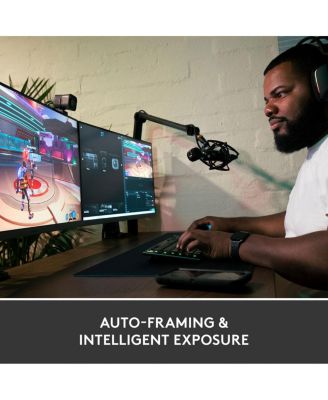 Streamcam Plus Webcam With Tripod (Graphite)