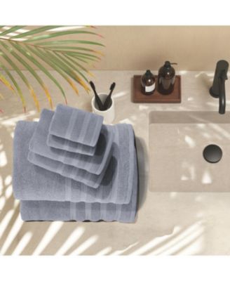 Luxury Soft & Absorbent 100% Ring Spun Cotton Towel Set for Bathroom, Shower, Spa - 6 Piece Set