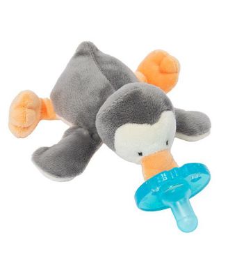 Baby Grey Penguin Pacifier