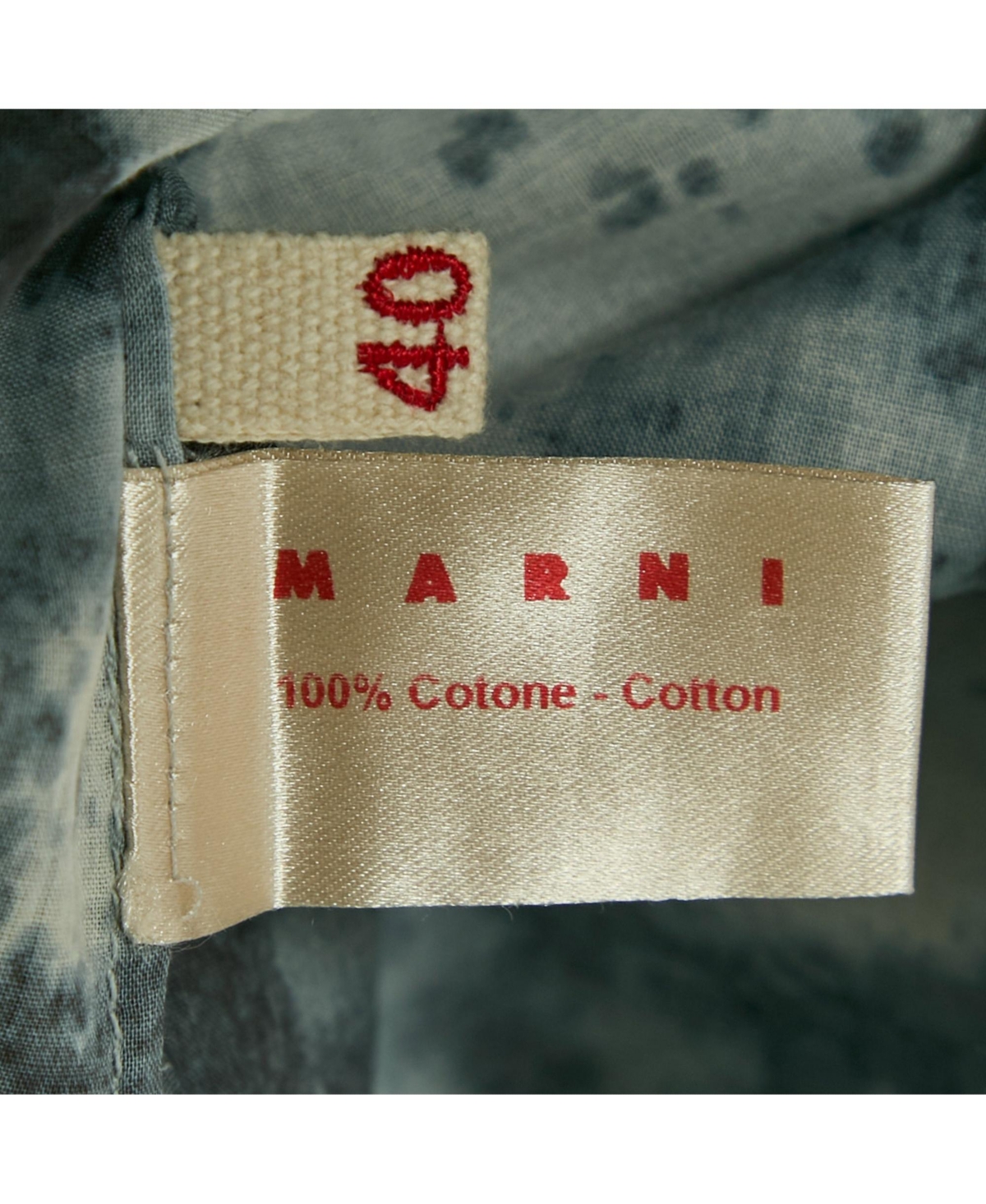 Pre-Owned Marni Women's Multicolor Cotton Half Sleeve Blouse