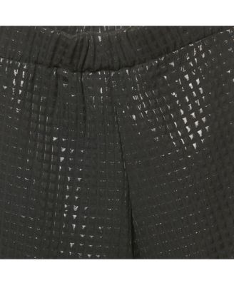 Women's Checks Lurex Trousers