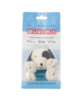 Baby Black and White Puppy Pacifier Teething & Feeding