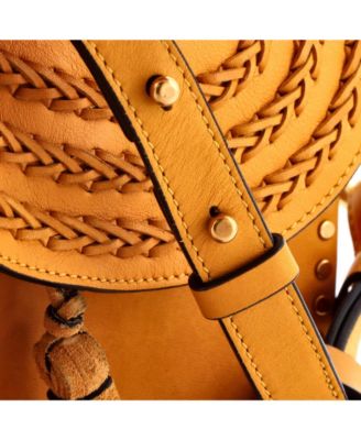 Medium Hudson Handbag Whipstitch Leather