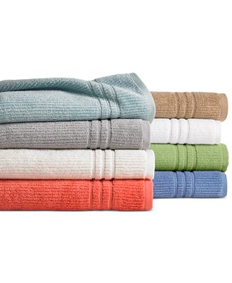 CLOSEOUT! Martha Stewart Collection Quick Dry Bath Towel Collection ...