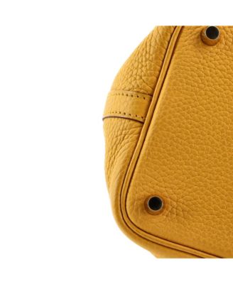 Pre-Owned HERMES PM Picotin Lock Bag Clemence