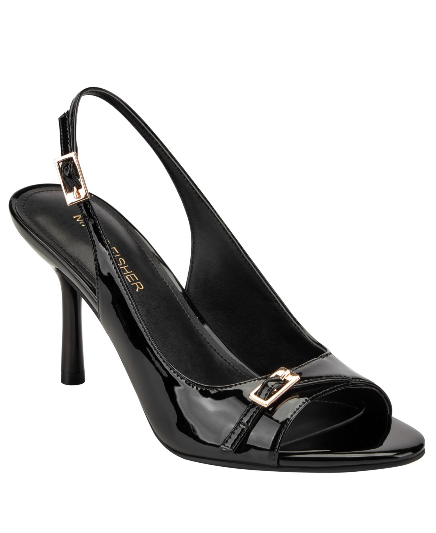 Women's Paza Peep Toe Slingback Stiletto Pumps