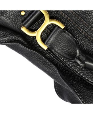 Medium Marcie Satchel Leather