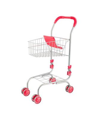 Hey Play Kids Shopping Cart with Pivoting Wheels
