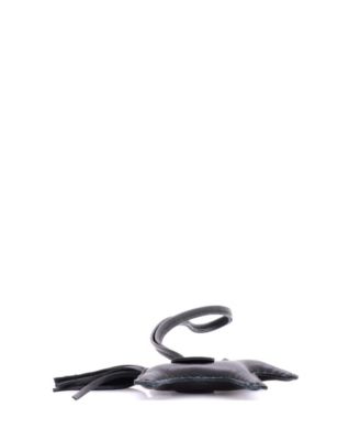 Pre-Owned HERMES PM So Black GriGri Rodeo Bag Charm Leather