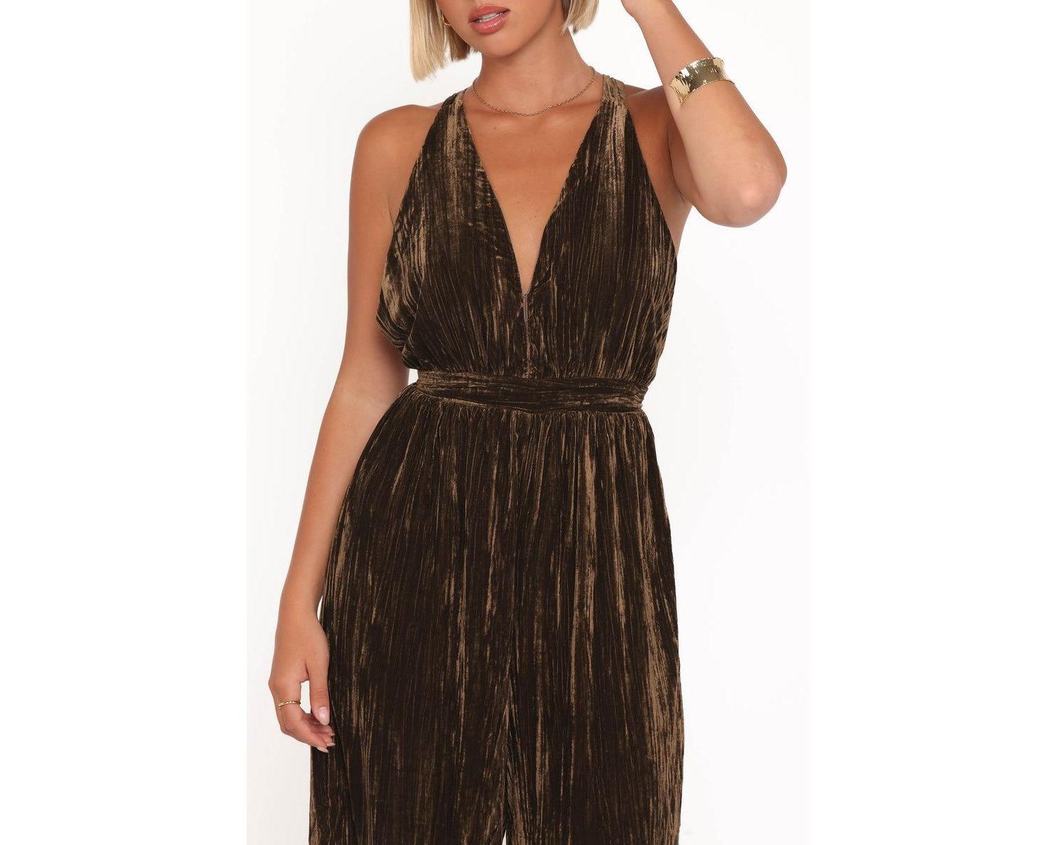 Women's Melody Velvet Jumpsuit