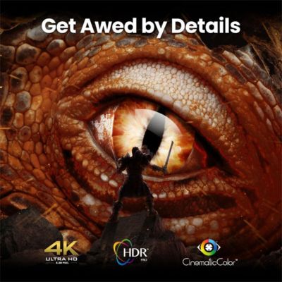 X3100i 4K Ultra HD HDR 4LED DLP Gaming Projector, Bundle with CM00G3 Universal Ceiling Mount