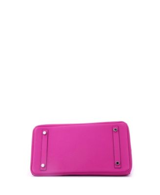 Birkin 30 Handbag Pink Togo with Palladium Hardware