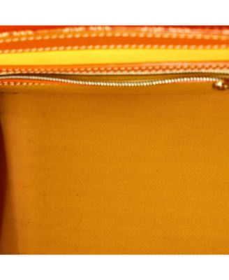 PM Saigon Top Handle Bag Coated Canvas with Leather