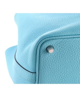 Pre-Owned HERMES PM Picotin Lock Bag Clemence