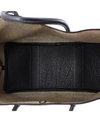 Pre-Owned HERMES 36 Garden Party Tote Toile and Leather