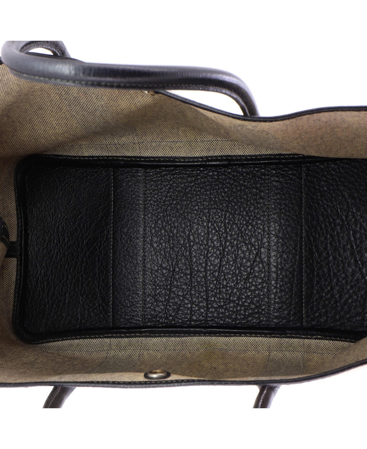 Pre-Owned HERMES Garden Party Tote Toile and Leather