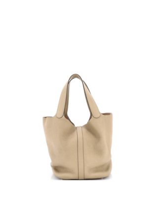 Pre-Owned HERMES GM Picotin Lock Bag Clemence