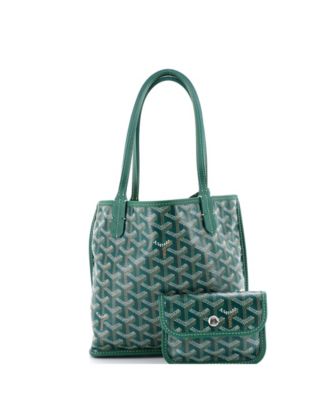 Mini Anjou Reversible Tote Coated Canvas