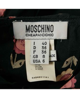 Women's Cheap And Chic Dark Blue Floral Print Cotton Tiered Short Dress