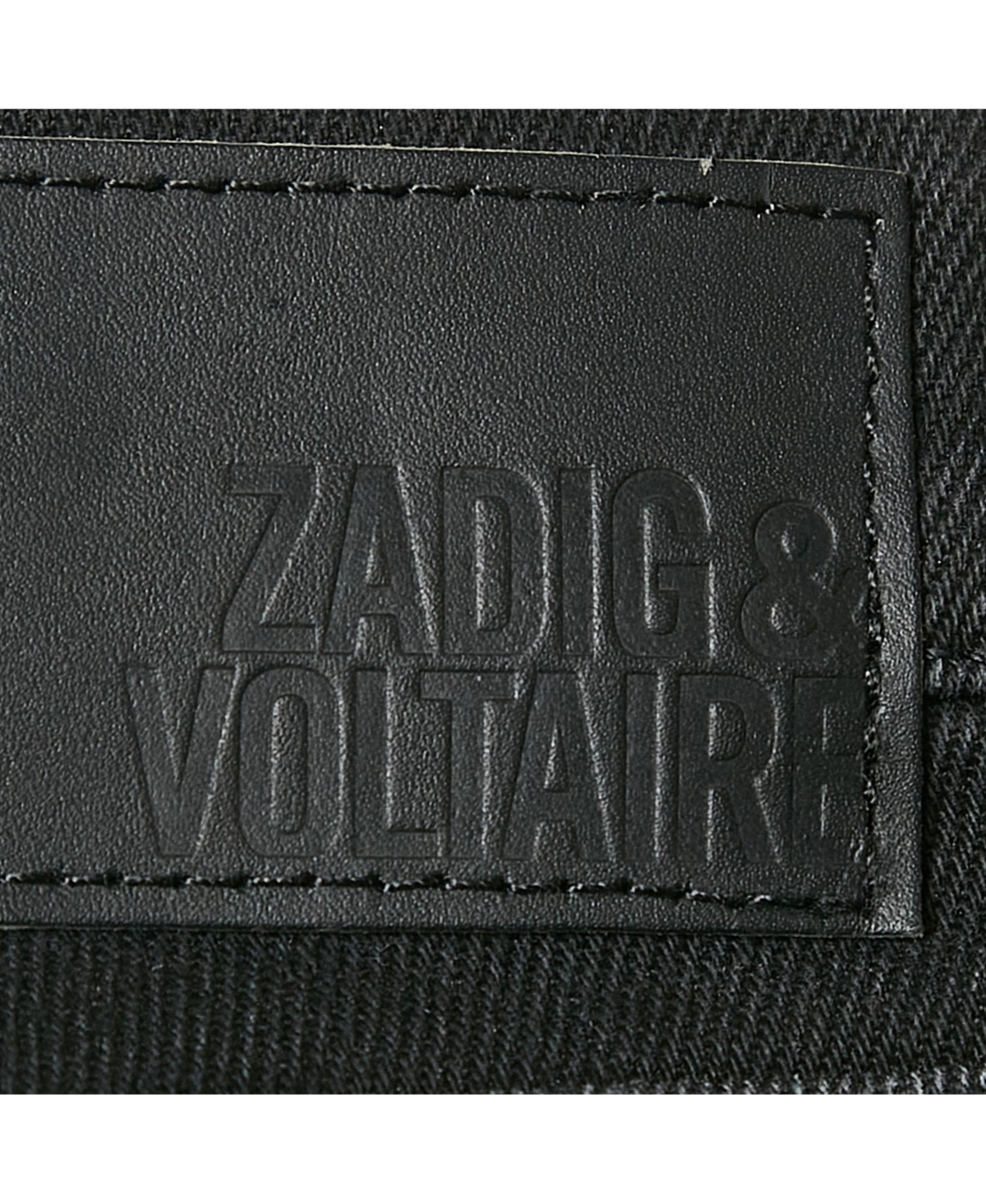 Pre-Owned Zadig & Voltaire Men's Distressed Denim Raw Edge Detail Shorts