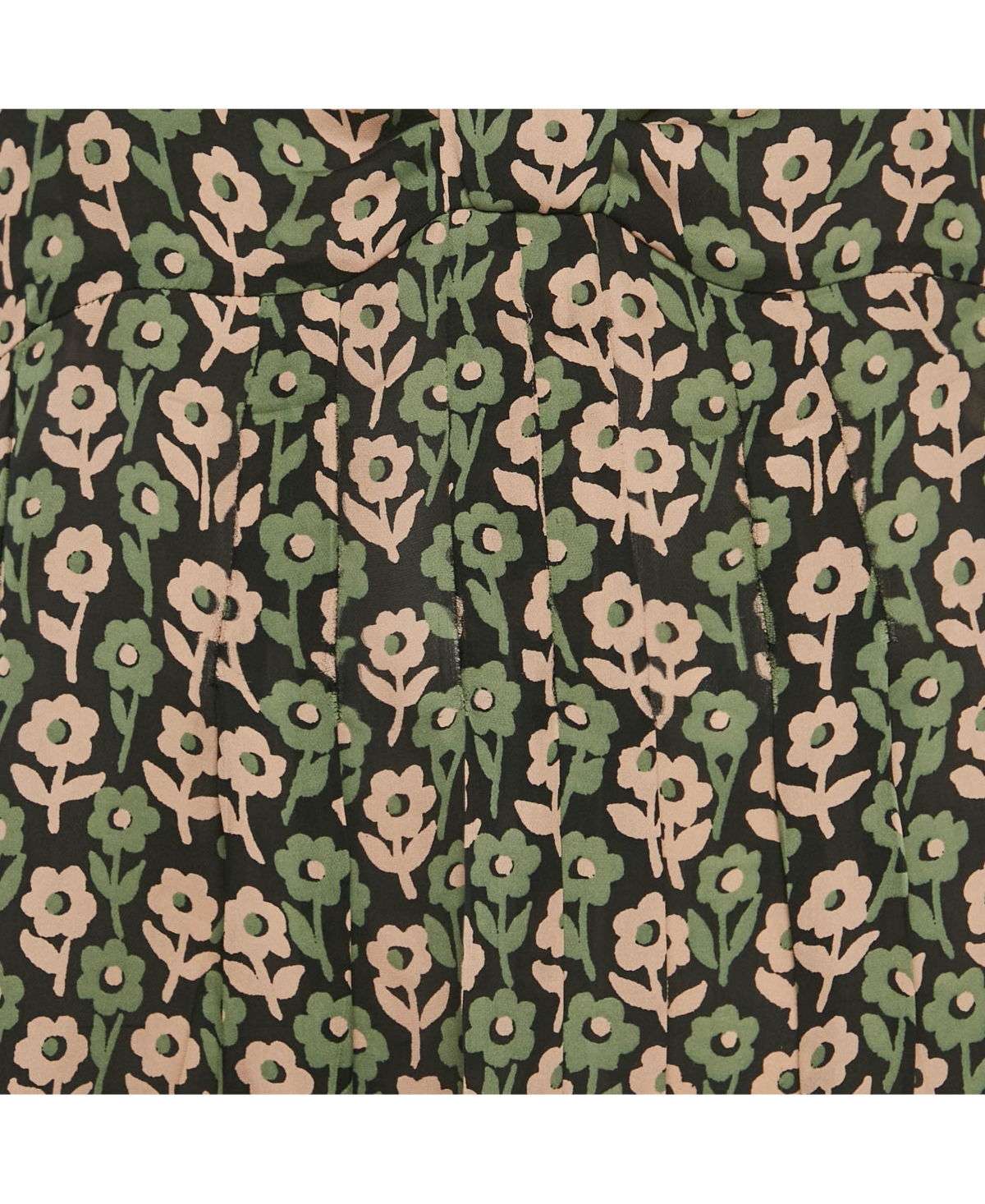 Pre-Owned Moschino Women's Cheap And Chic Floral Printed Silk Sleeveless Top