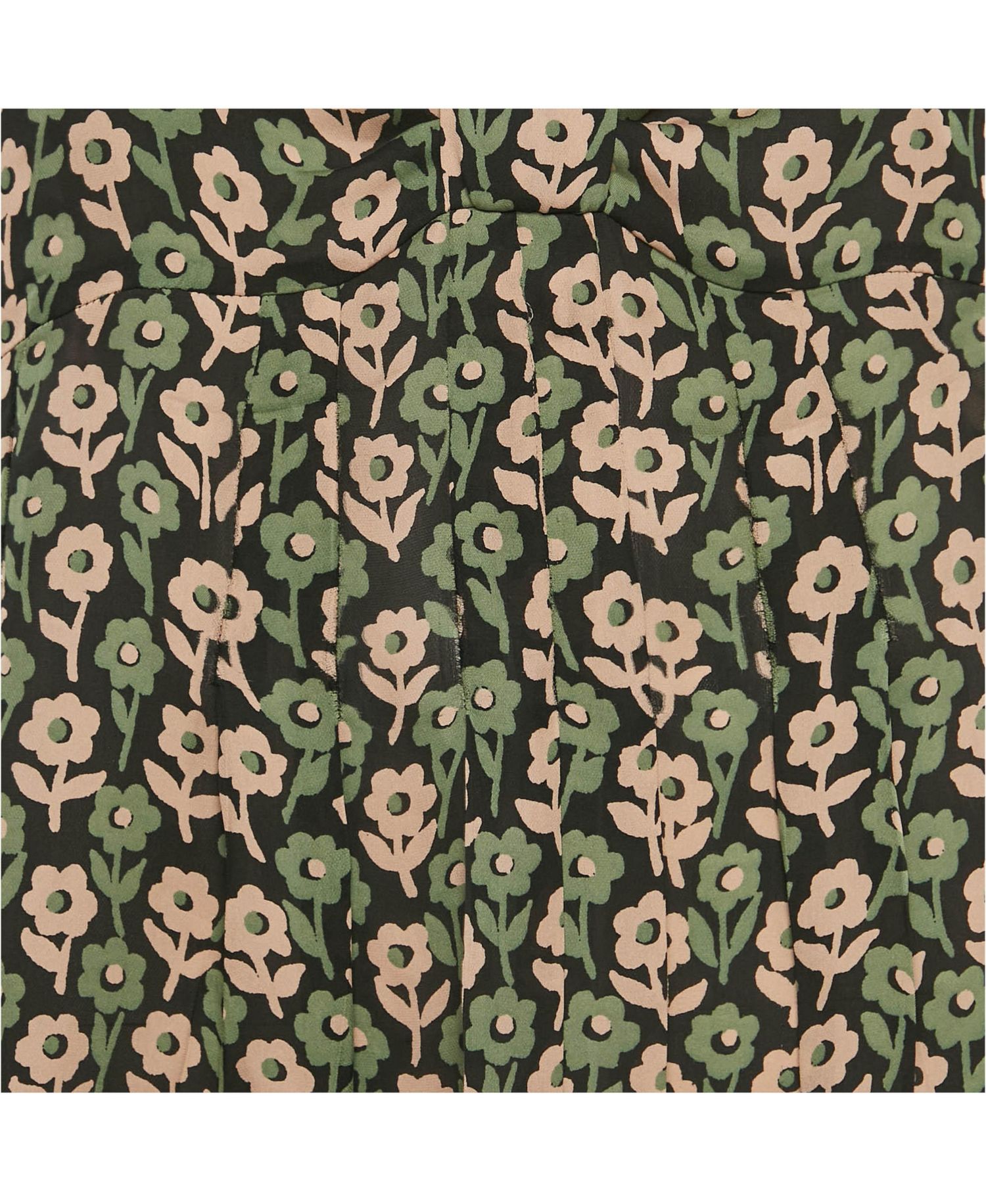 Women's Cheap And Chic Floral Printed Silk Sleeveless Top