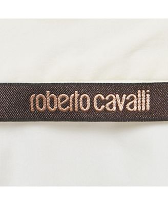 Women's Cream Cotton Long Sleeve Shirt