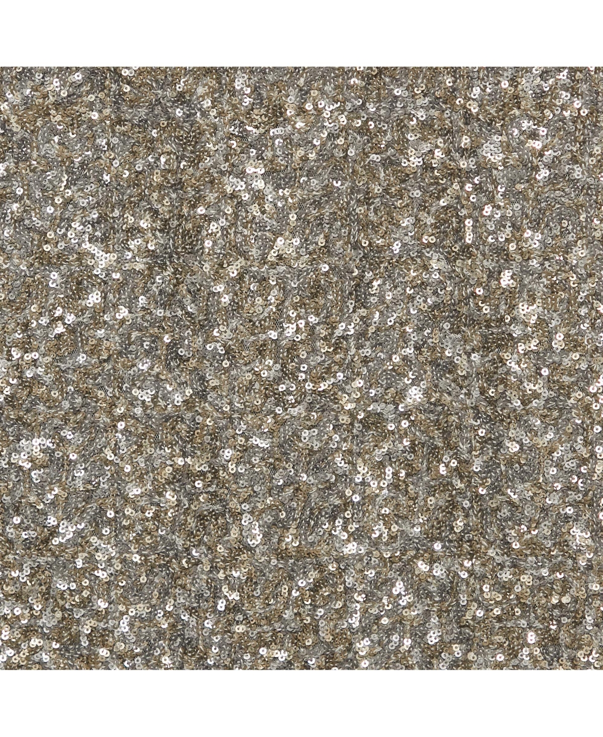 Pre-Owned Zadig & Voltaire Women's Metallic/silver Sequin Mini Skirt