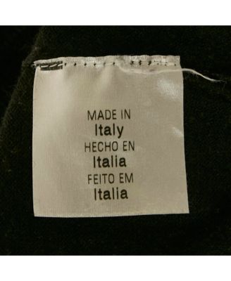 Women's Black Embroidered Cotton Sweater