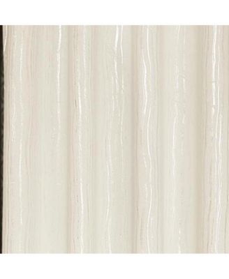 Elegant Iceland Metallic Grommet Blackout Curtain 54" x 84" Beige