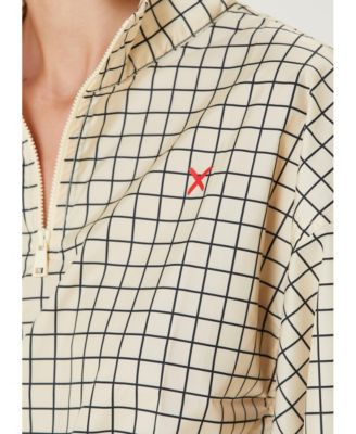 Women's Parachute Cropped Polyester Sweatshirt