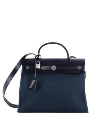 31 Herbag Zip Leather and Toile