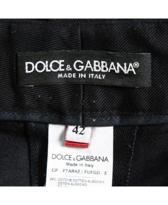 Women's Black Cotton Embellished Embroidered Culottes