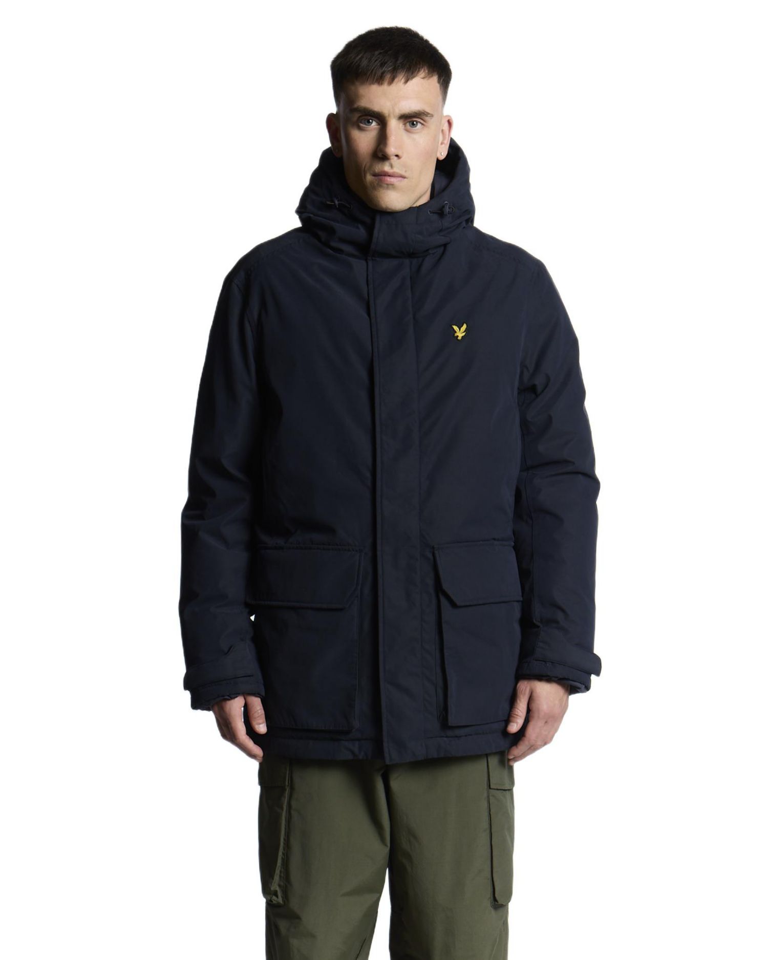 Men's Long Sleeve Hooded Membrane Parka