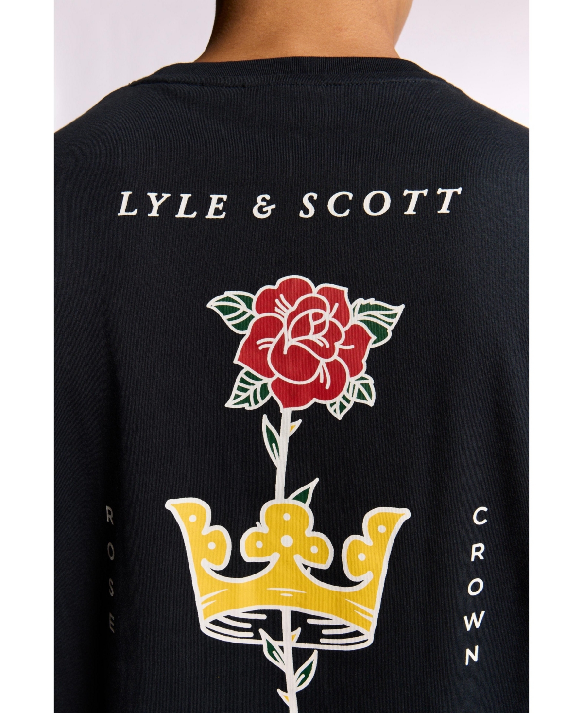 Lyle & Scott Men's Rose And Crown Graphic T-shirt